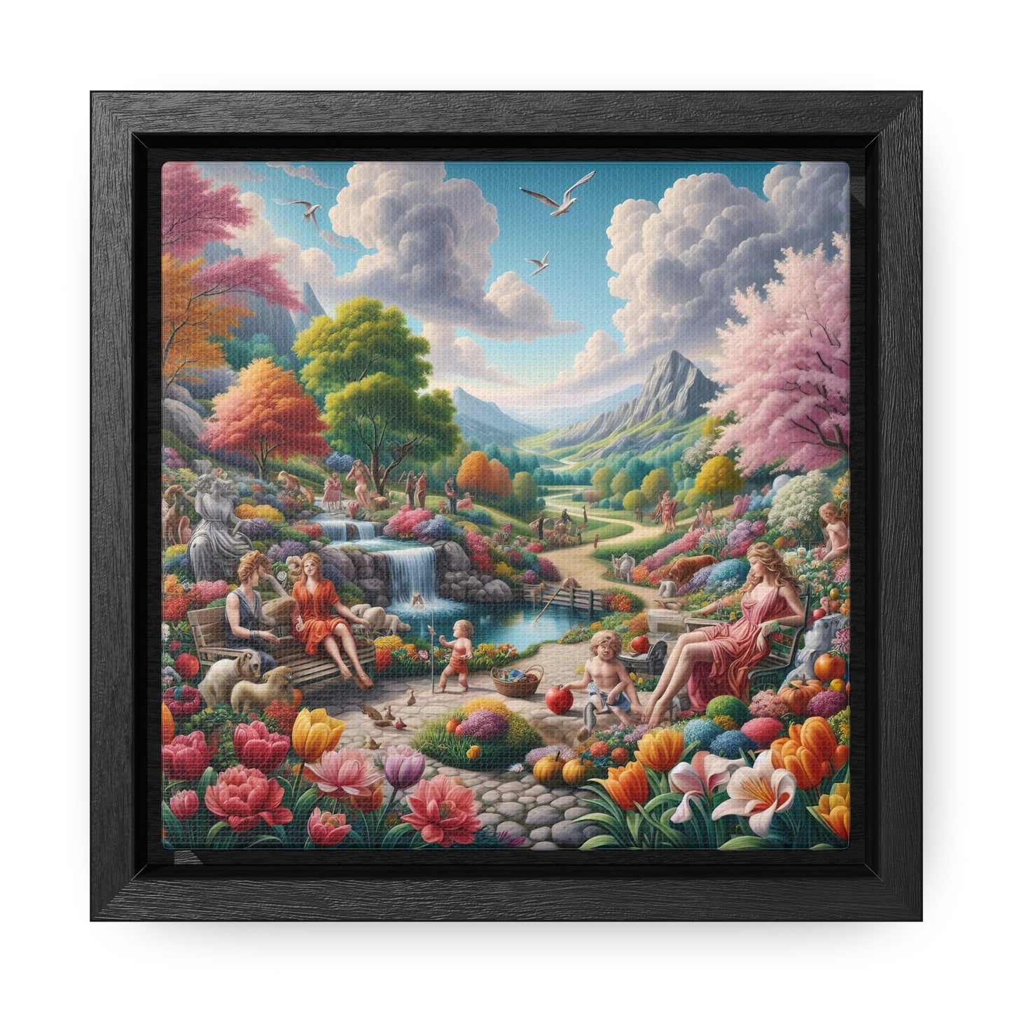 Framed Gallery Canvas Wrap - Spring 20