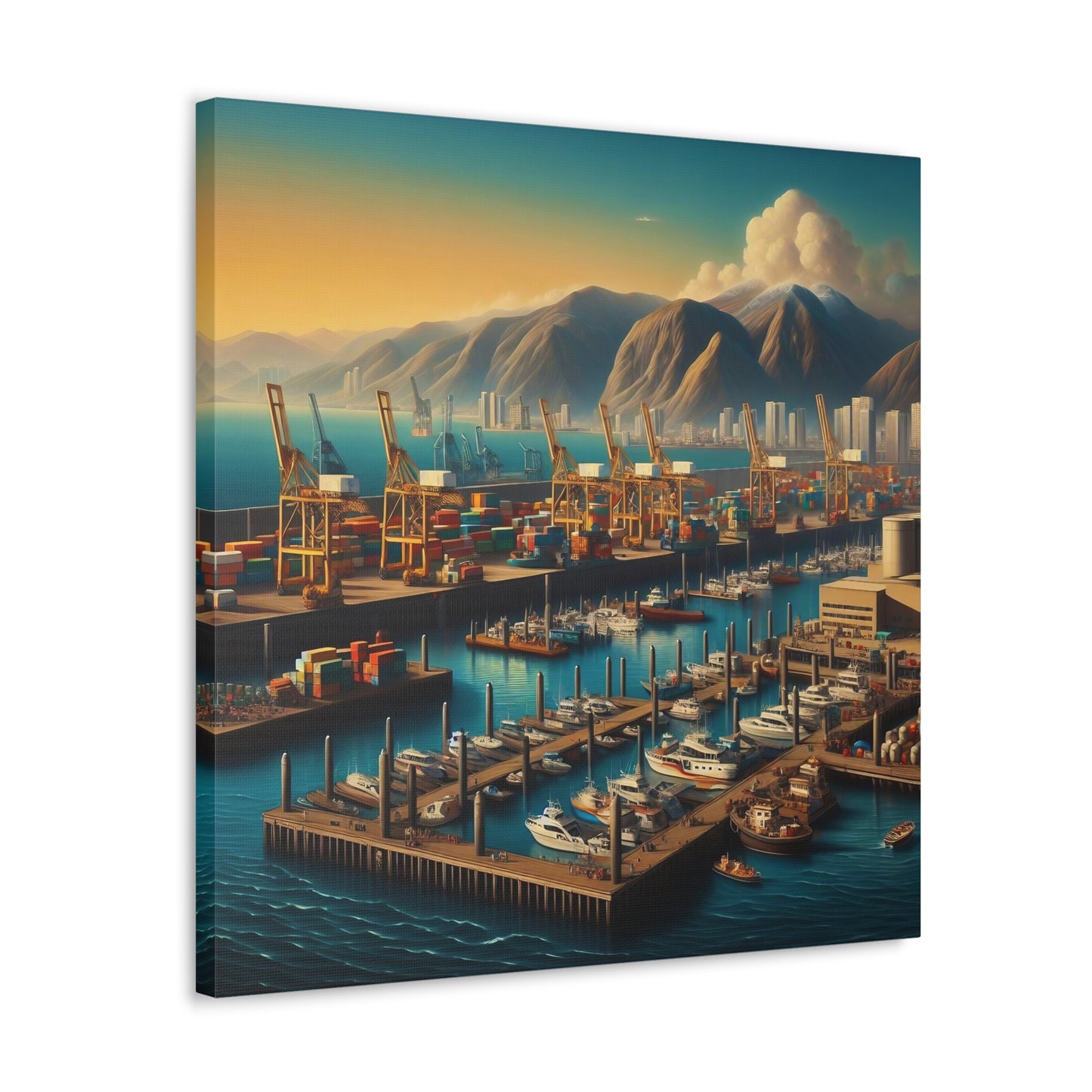 Canvas Gallery Wrap - Harbor 6