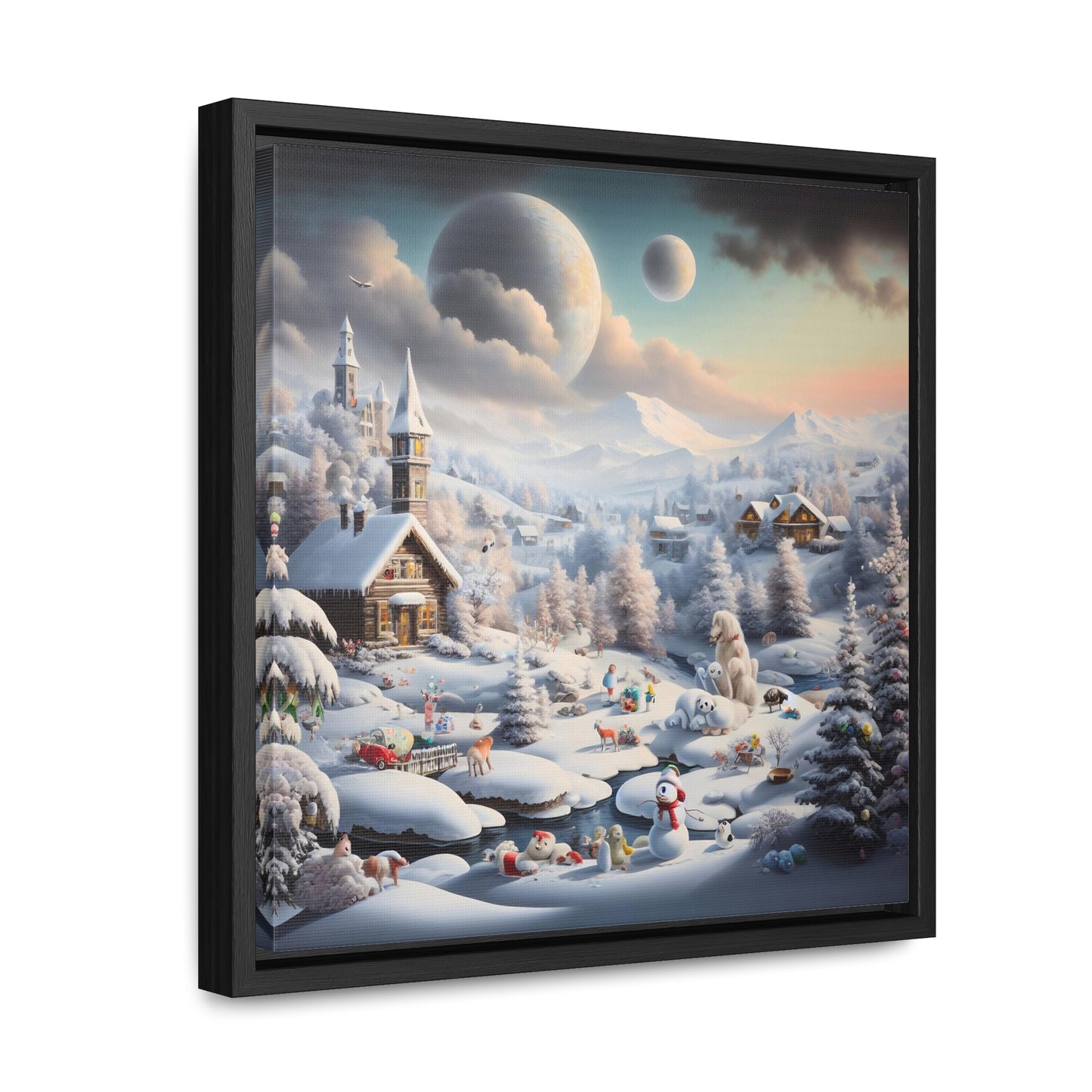 Framed Gallery Canvas Wrap - Winter 104