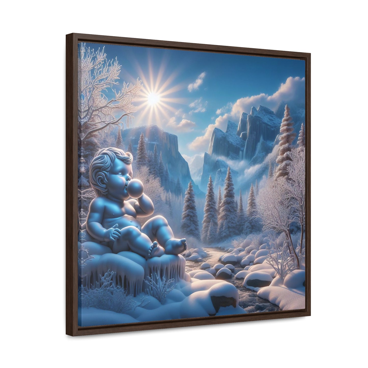 Framed Gallery Canvas Wrap - Winter 119