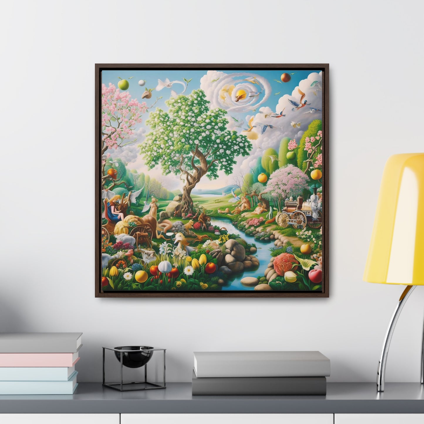 Framed Gallery Canvas Wrap - Spring 34