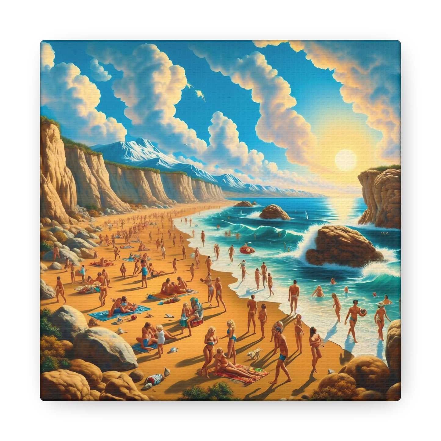 Canvas Gallery Wrap - Beach 3