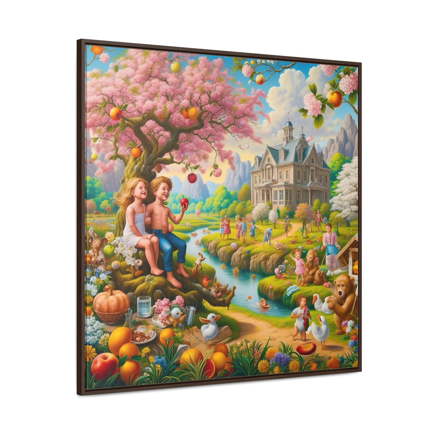 Framed Gallery Canvas Wrap - Spring 35