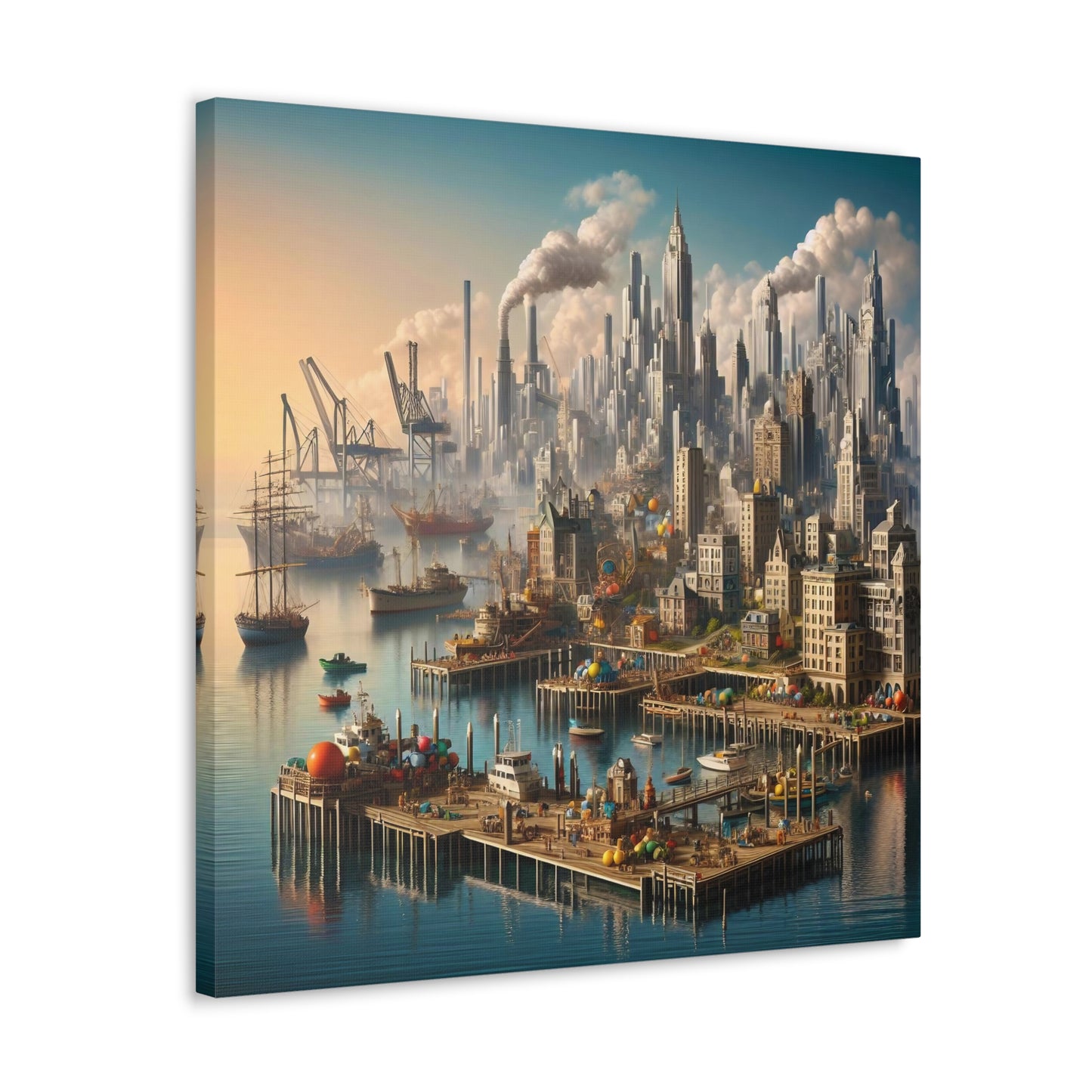 Canvas Gallery Wrap - Harbor 25