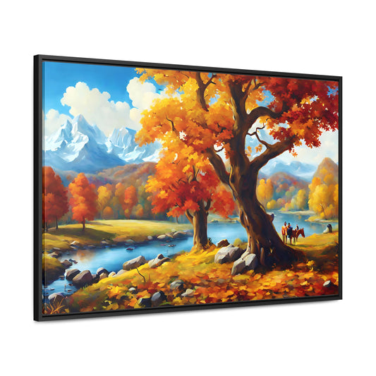 Framed Canvas Gallery Wrap - Fall 2001