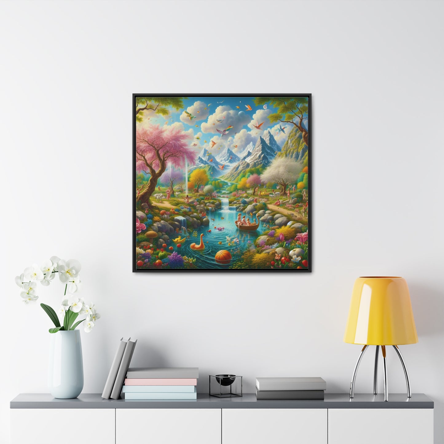 Framed Gallery Canvas Wrap - Spring 30