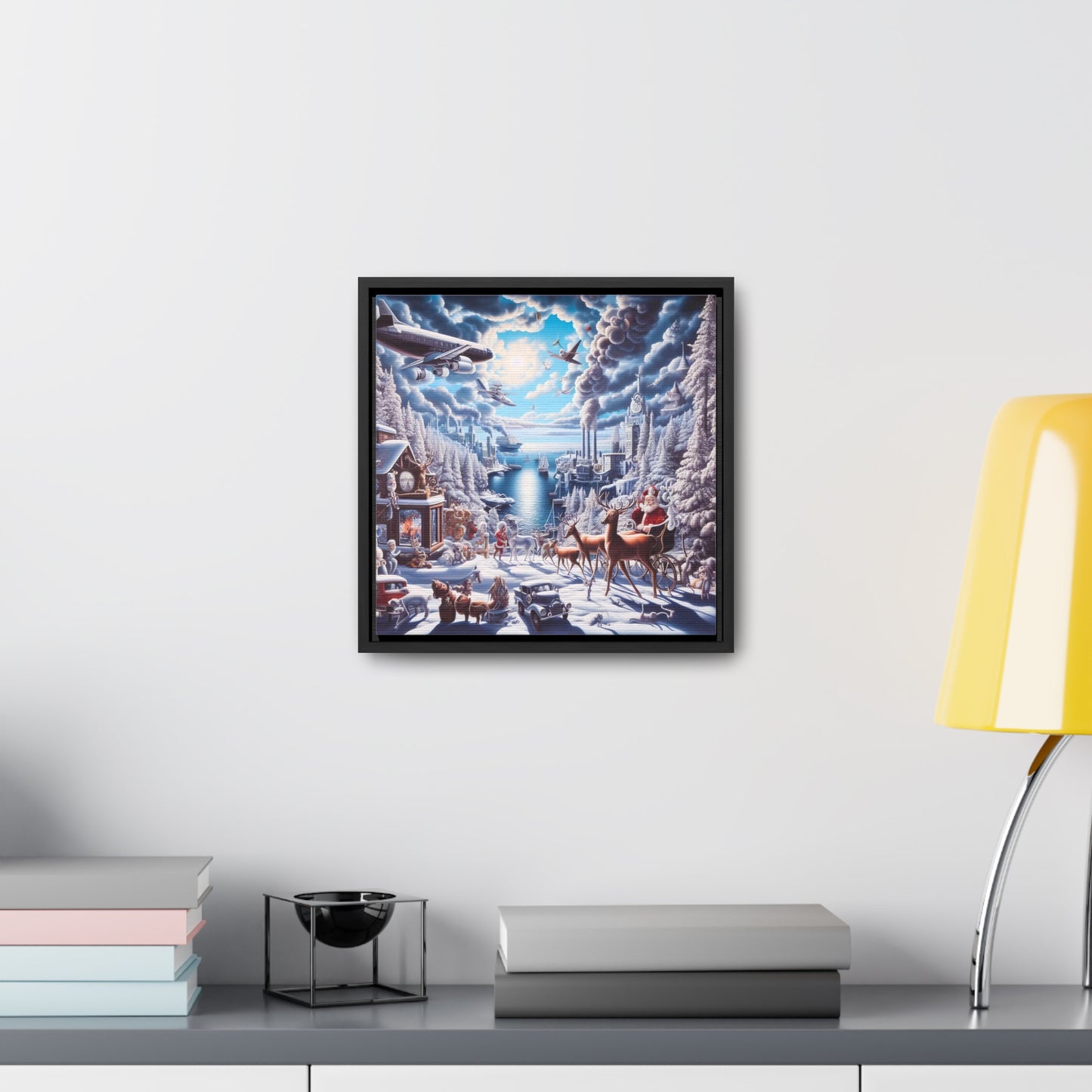 Framed Gallery Canvas Wrap - Winter 114