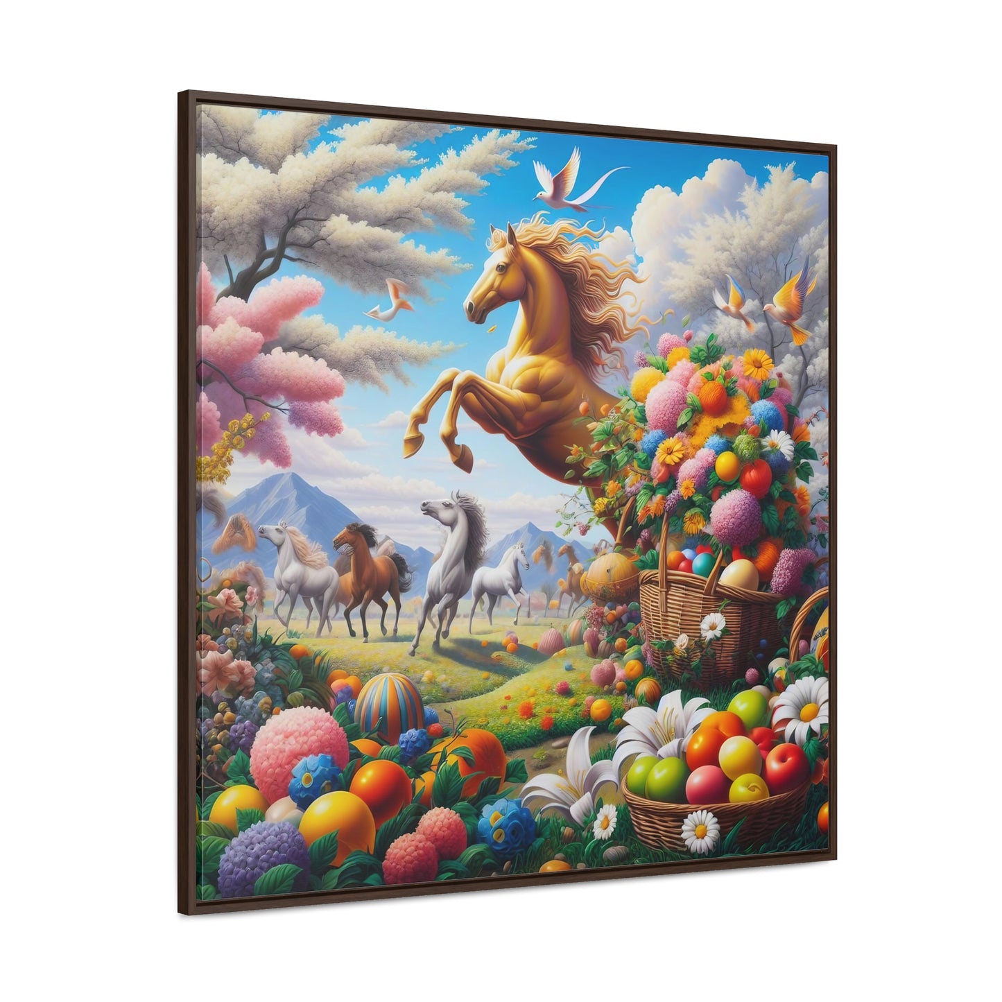 Framed Gallery Canvas Wrap - Spring 31