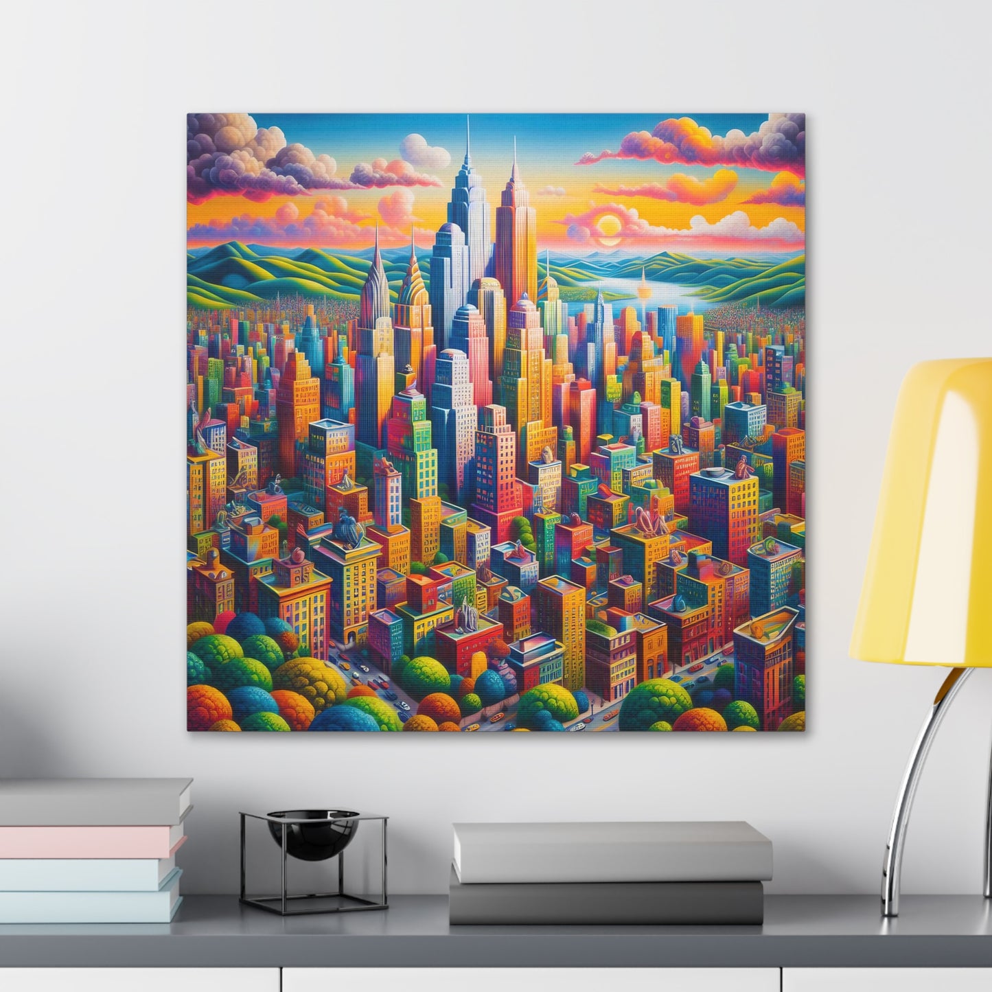 Canvas Gallery Wrap - City 16