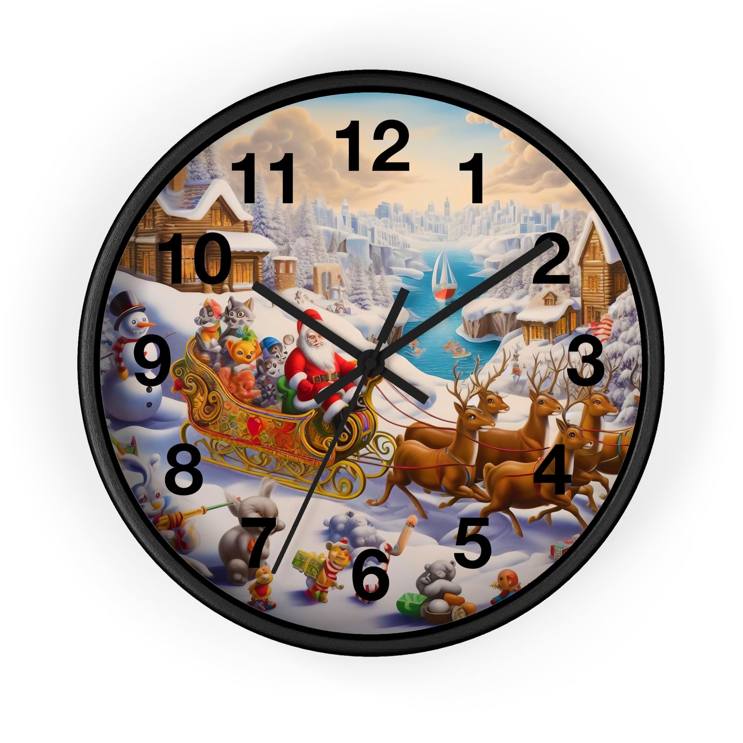 Wall Clock - Winter 112