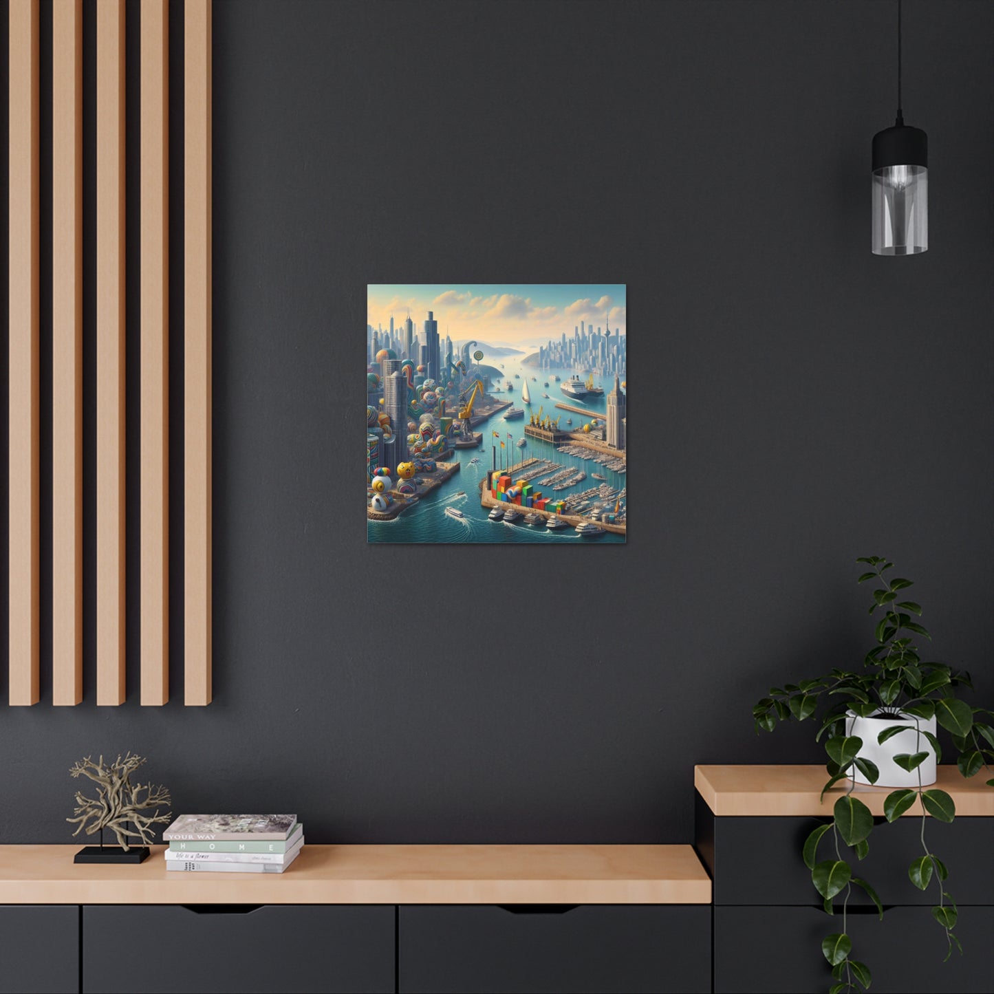 Canvas Gallery Wrap - Harbor 17