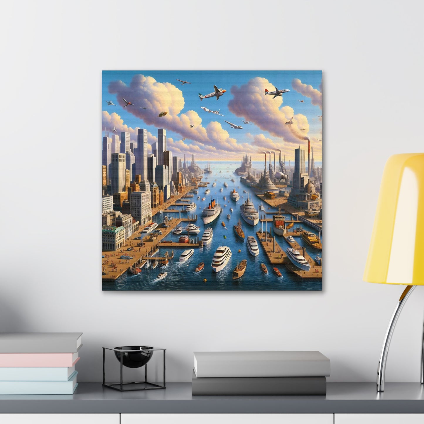 Canvas Gallery Wrap - Harbor 4