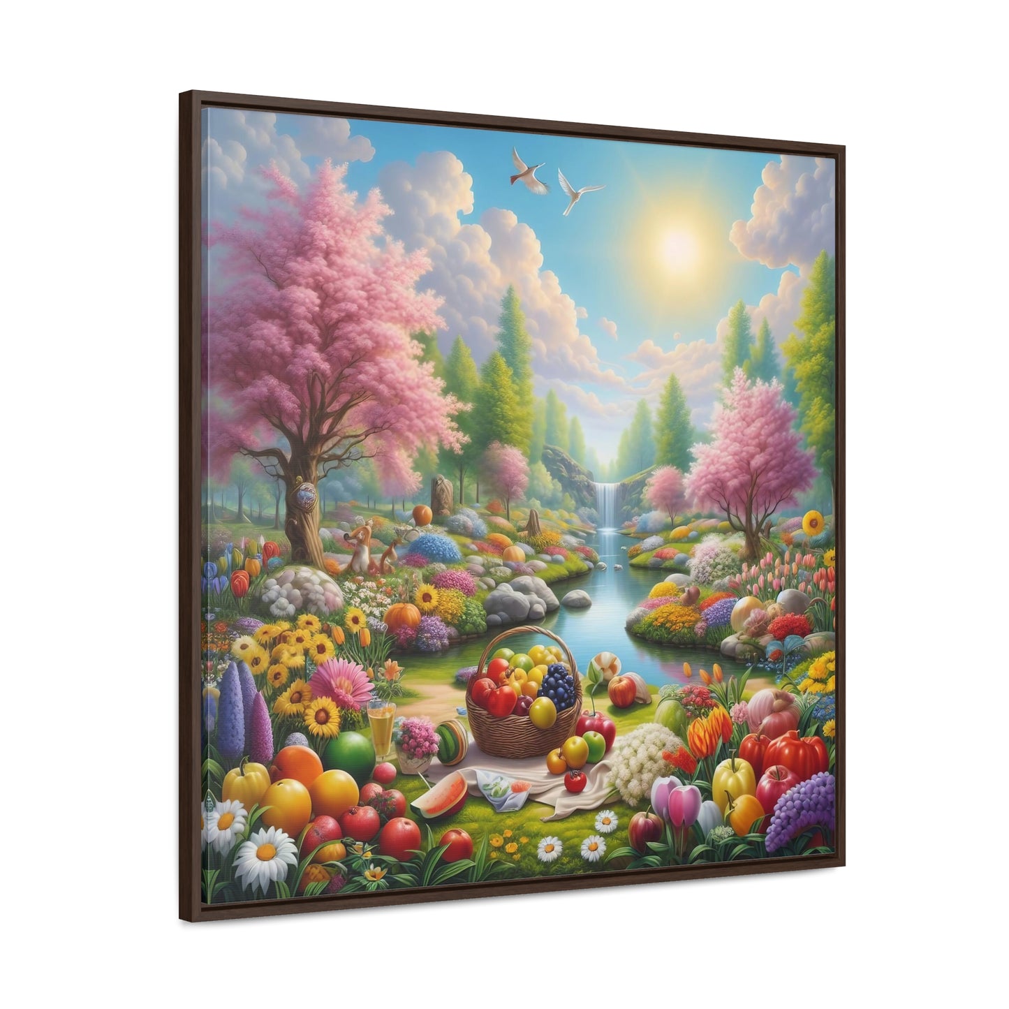 Framed Gallery Canvas Wrap - Spring 46