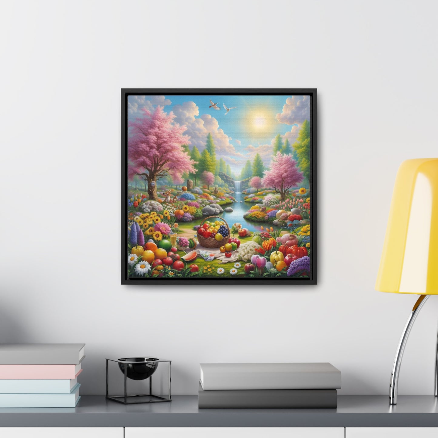 Framed Gallery Canvas Wrap - Spring 46