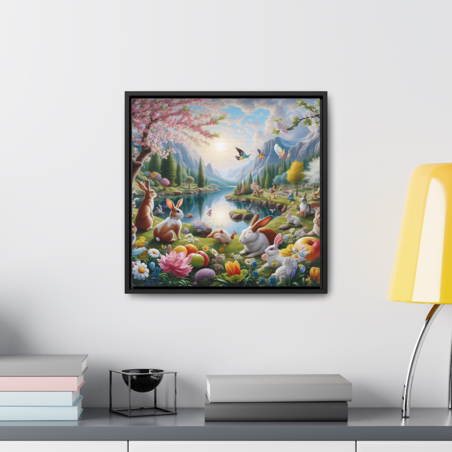 Framed Gallery Canvas Wrap - Spring 15