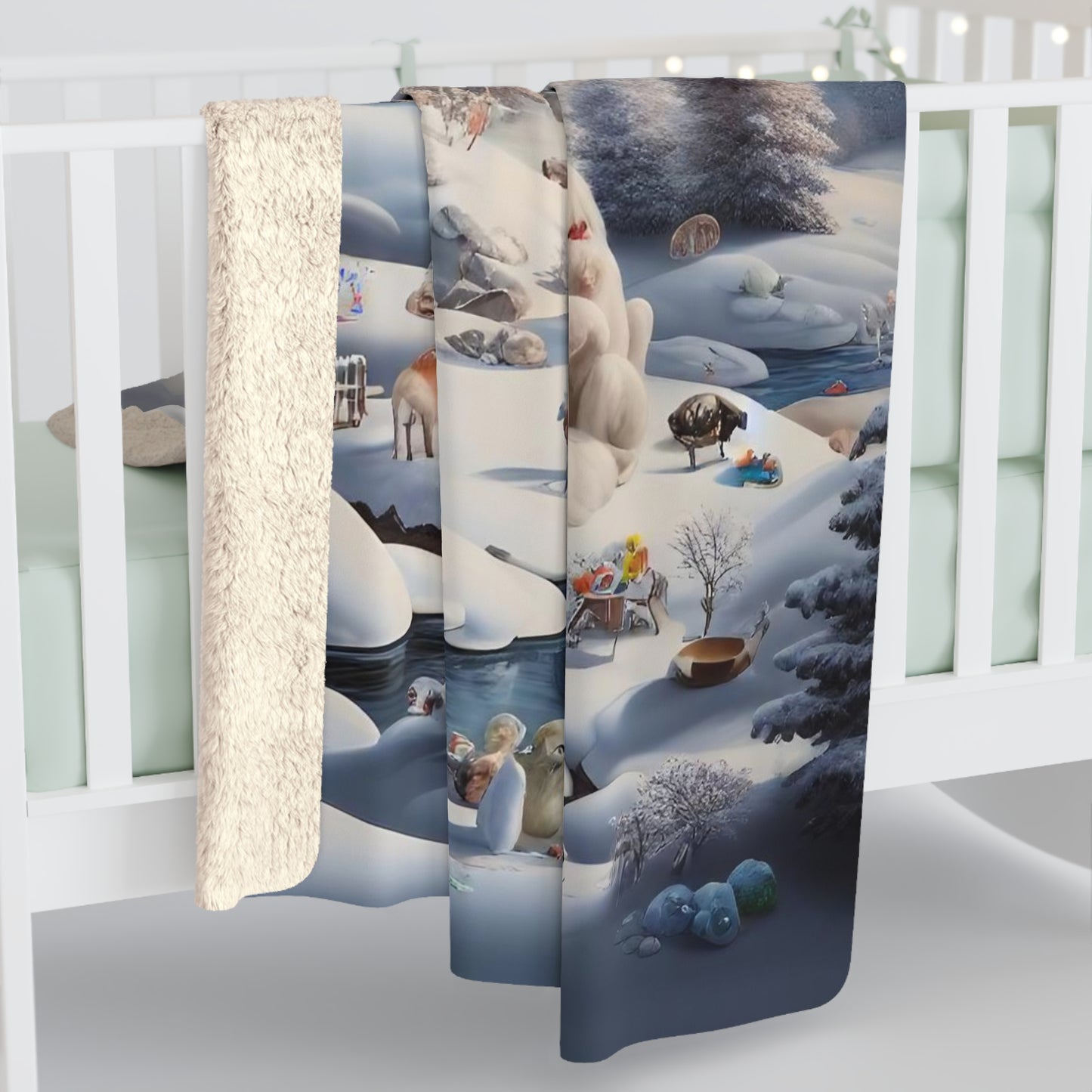 Sherpa Fleece Blanket - Winter 104