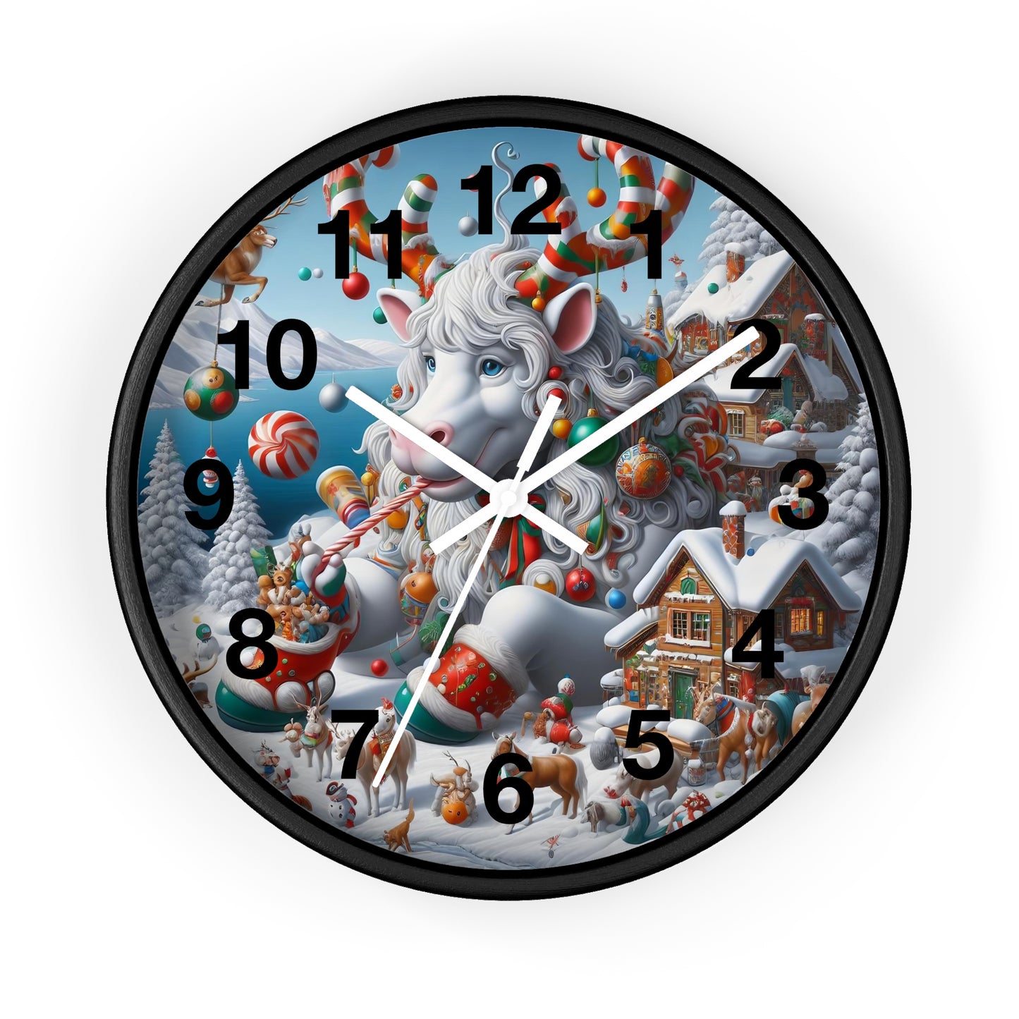 Wall Clock - Winter 105