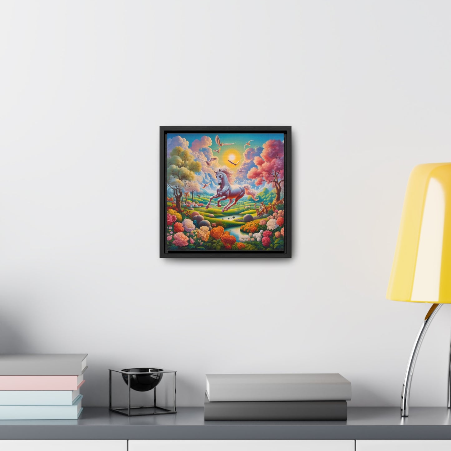 Framed Gallery Canvas Wrap - Spring 37