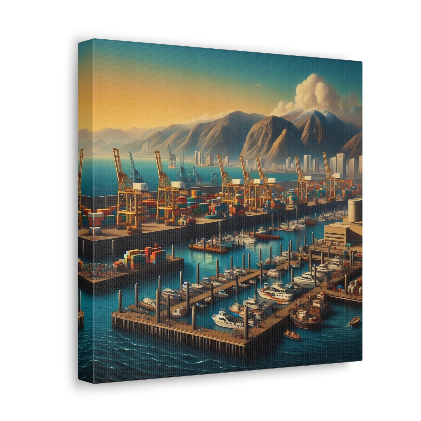 Canvas Gallery Wrap - Harbor 6