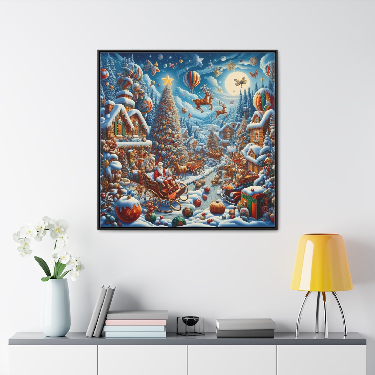 Framed Gallery Canvas Wrap - Winter 103