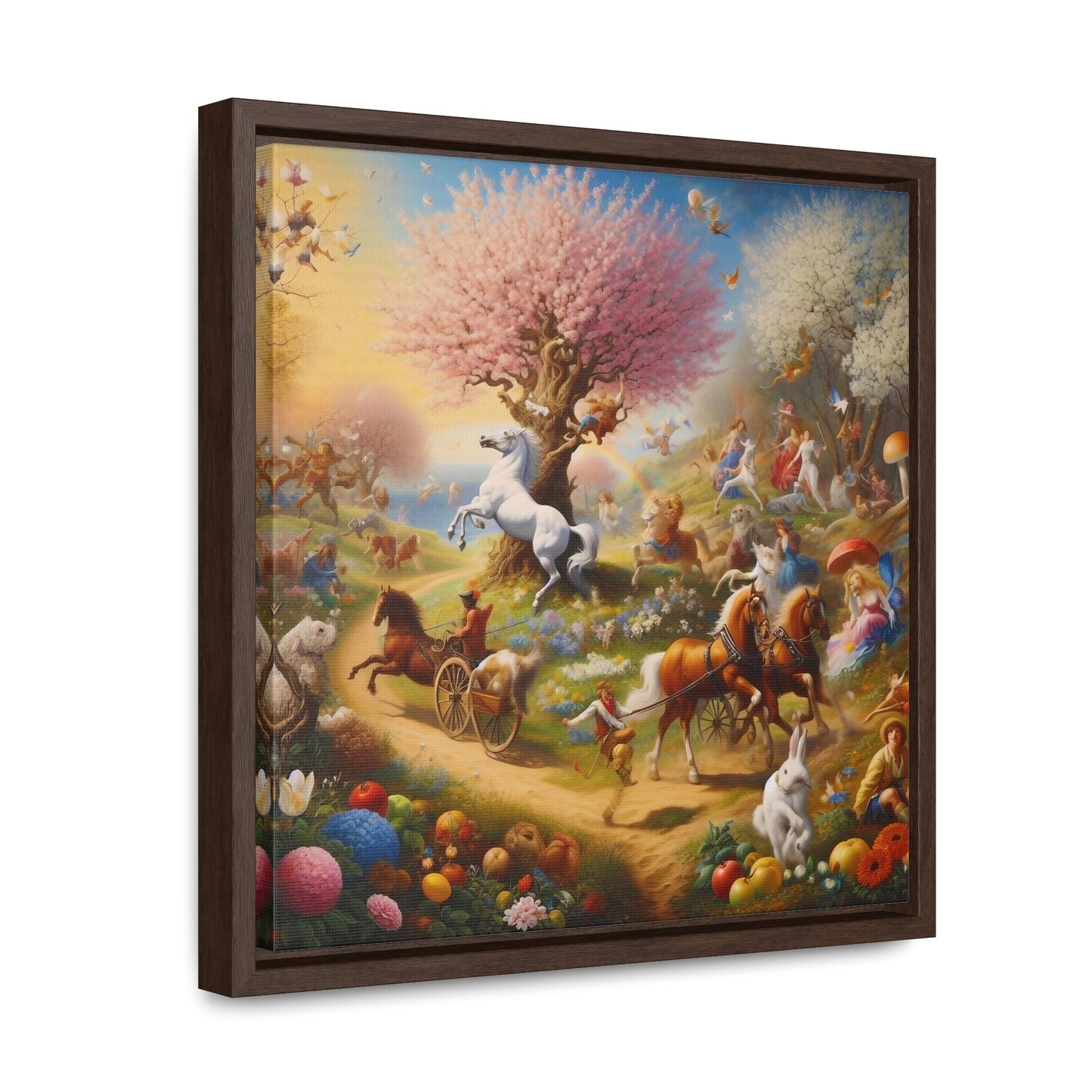 Framed Gallery Canvas Wrap - Spring 125