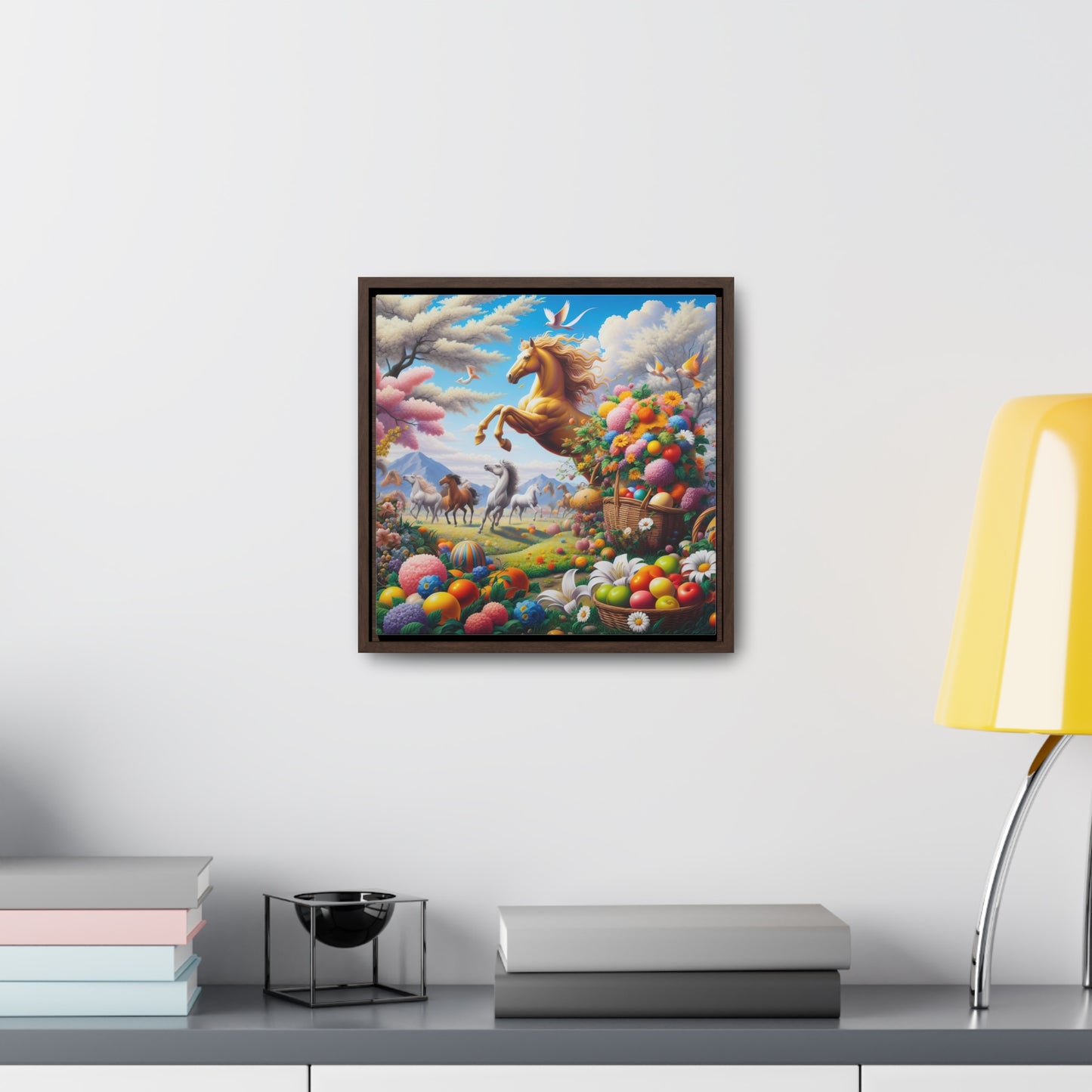 Framed Gallery Canvas Wrap - Spring 31