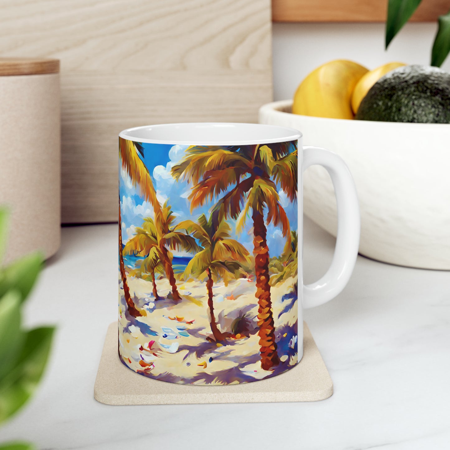 Ceramic Mug 11oz - Beach 2018