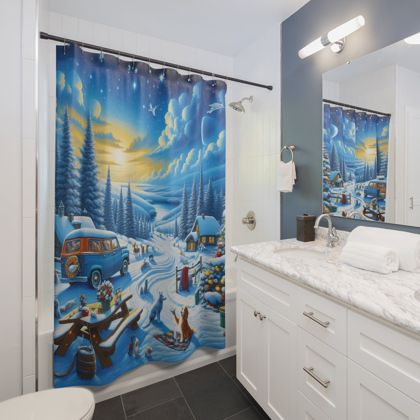 Shower Curtain - Winter 110