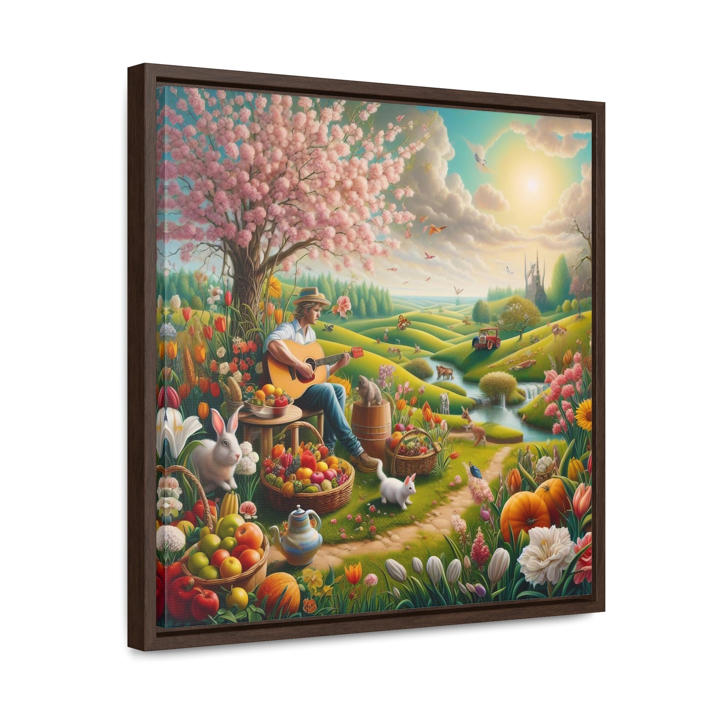 Framed Gallery Canvas Wrap - Spring 49