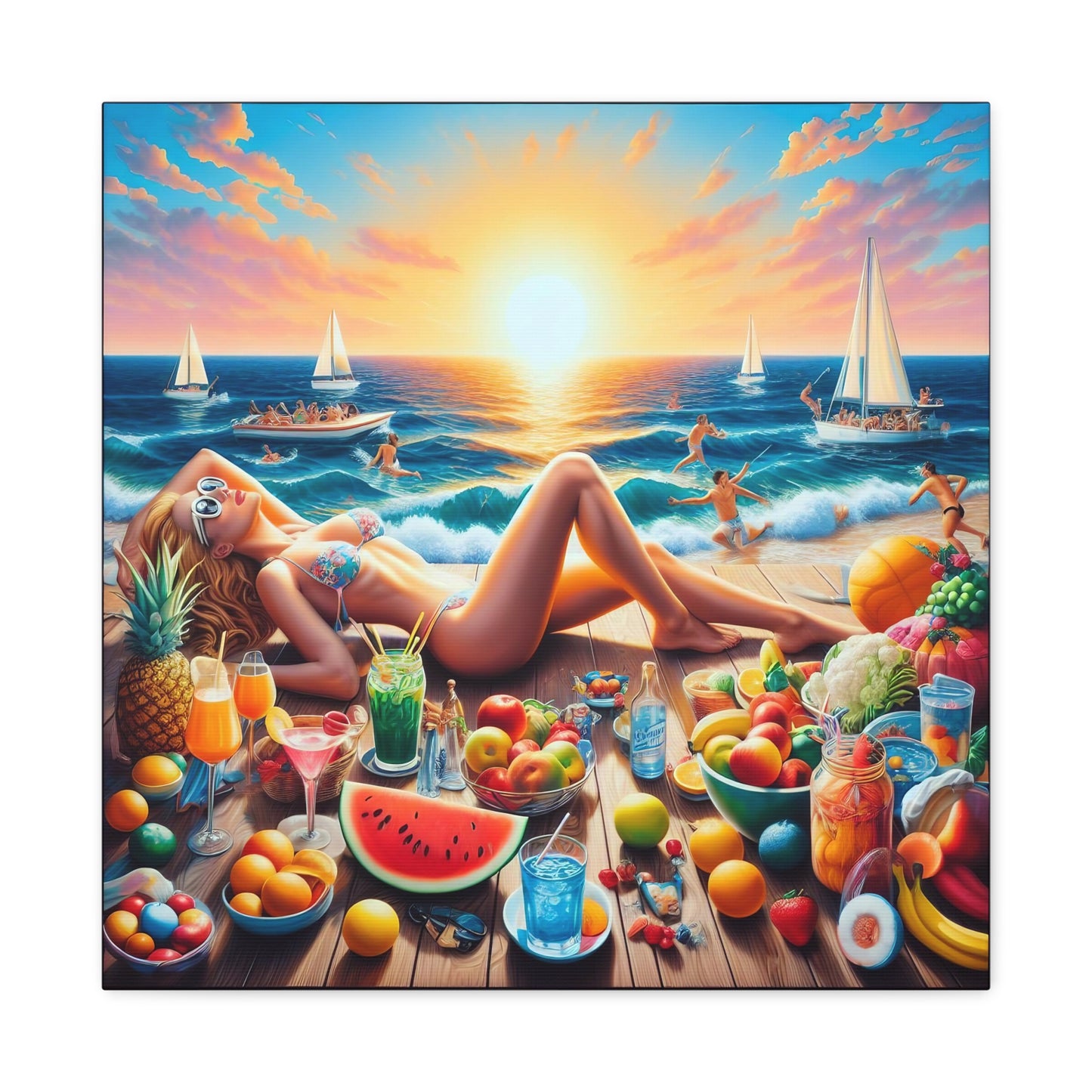 Canvas Gallery Wrap - Summer 42