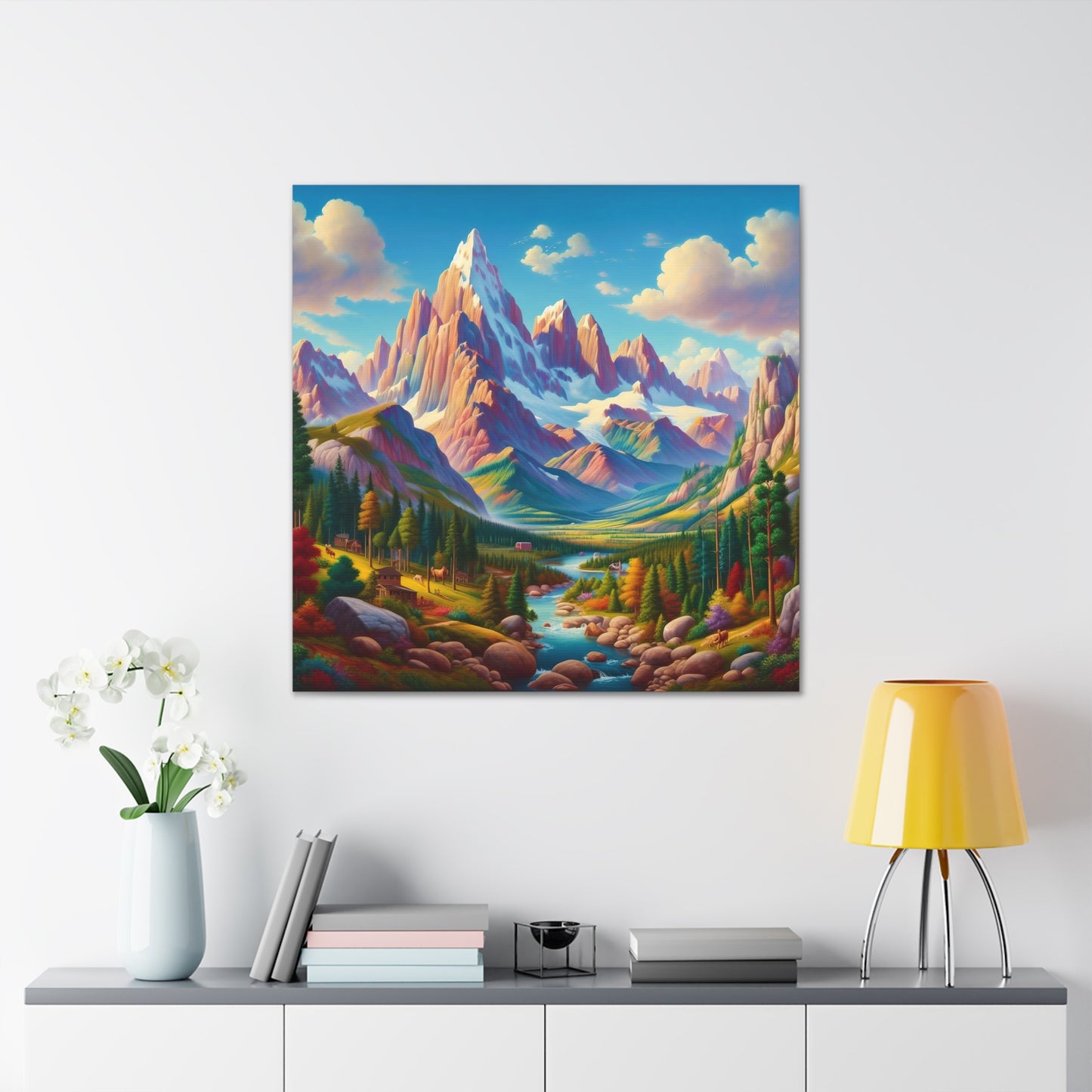 Canvas Gallery Wrap - Mountains 4