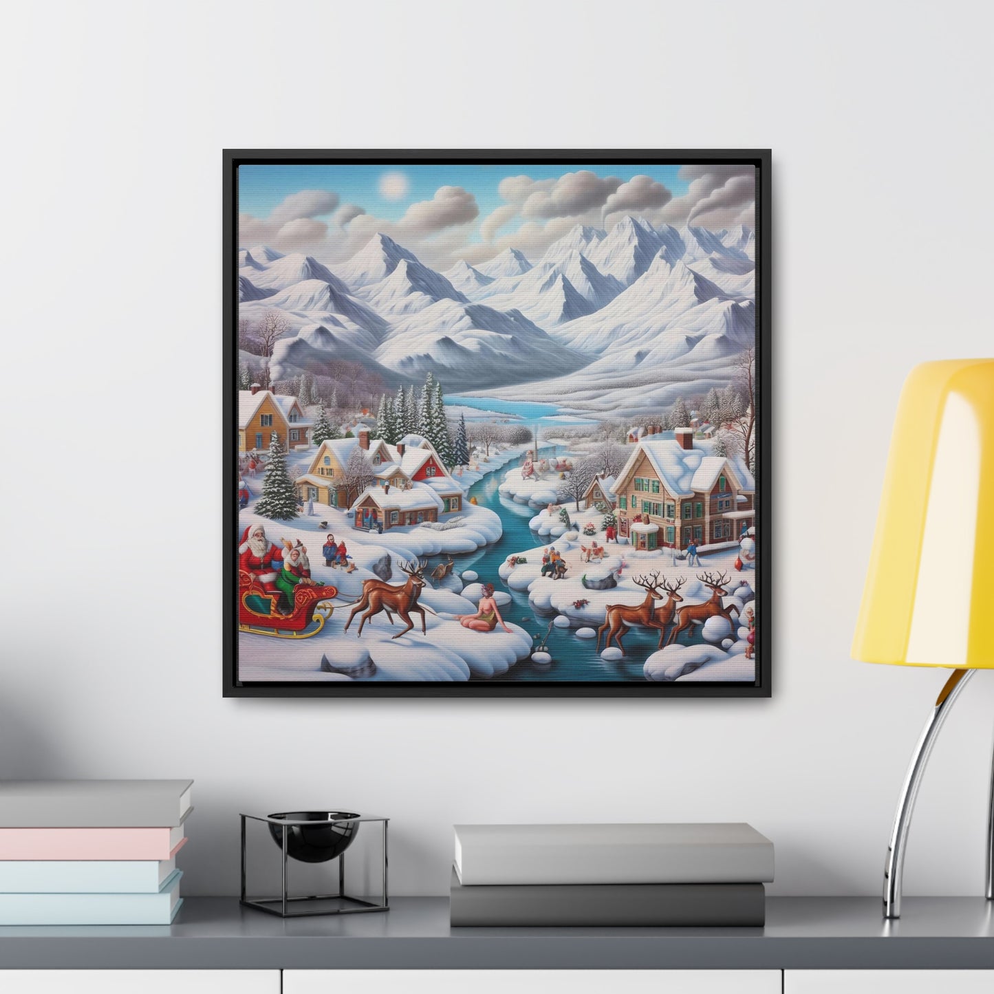 Framed Gallery Canvas Wrap - Winter 109