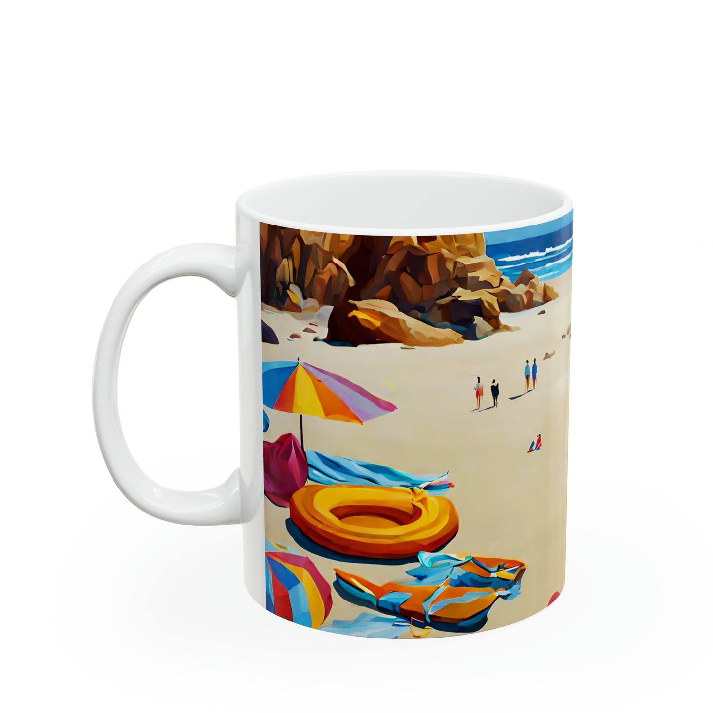 Ceramic Mug 11oz - Beach 2007