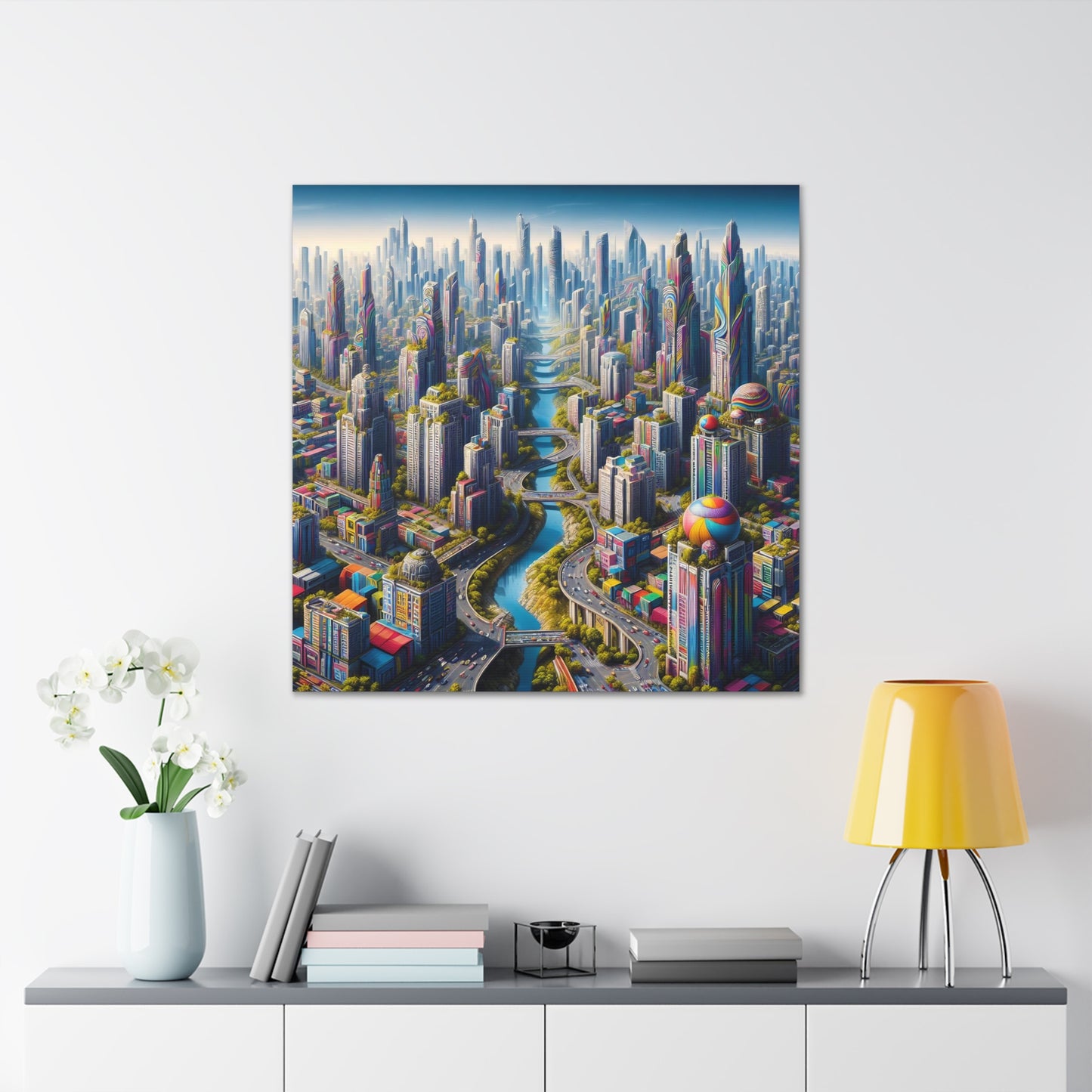 Canvas Gallery Wrap - City 11