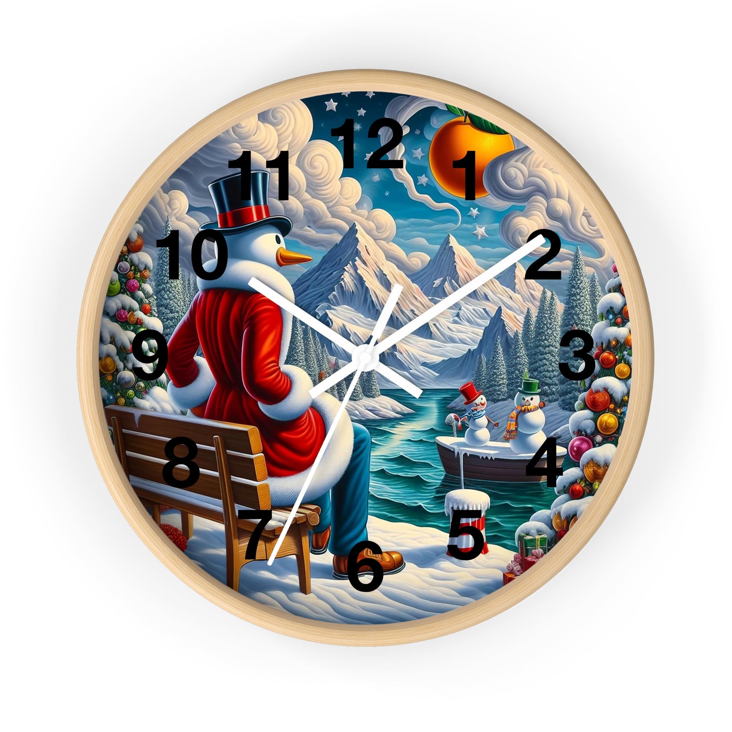 Wall Clock - Winter 101