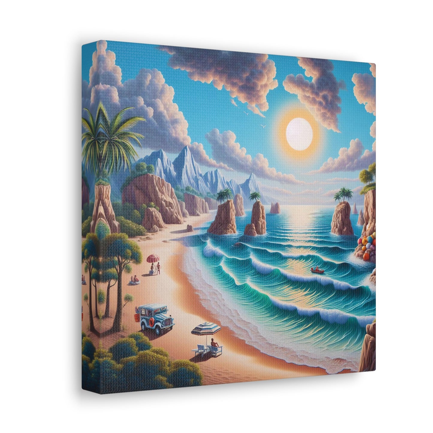 Canvas Gallery Wrap - Beach 4