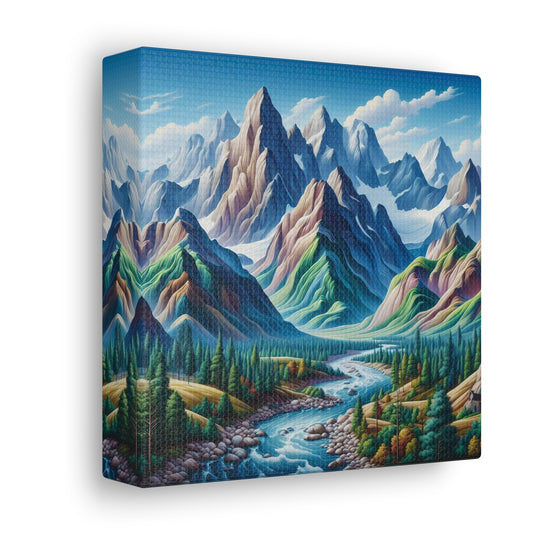 Canvas Gallery Wrap - Mountains 5