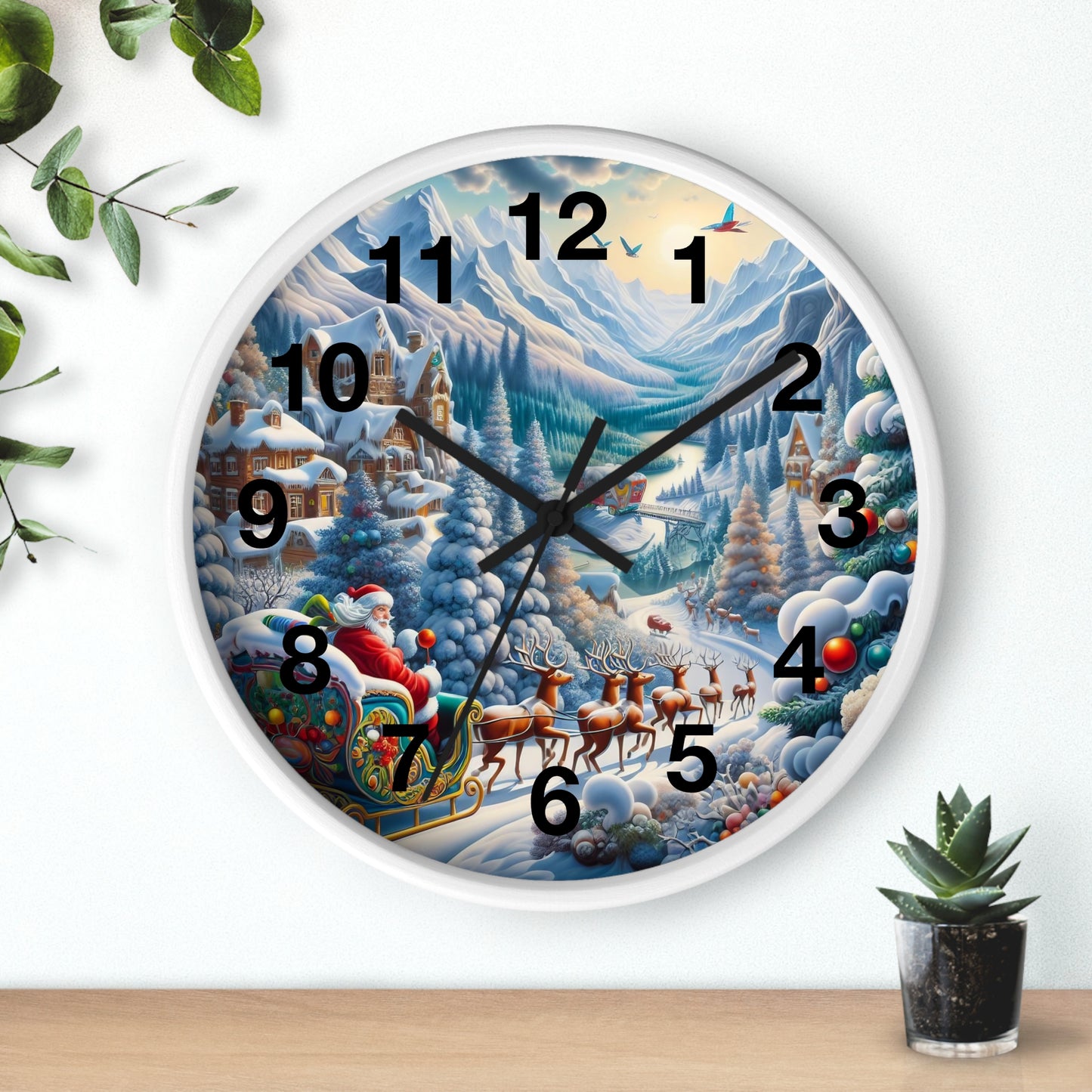 Wall Clock - Winter 113