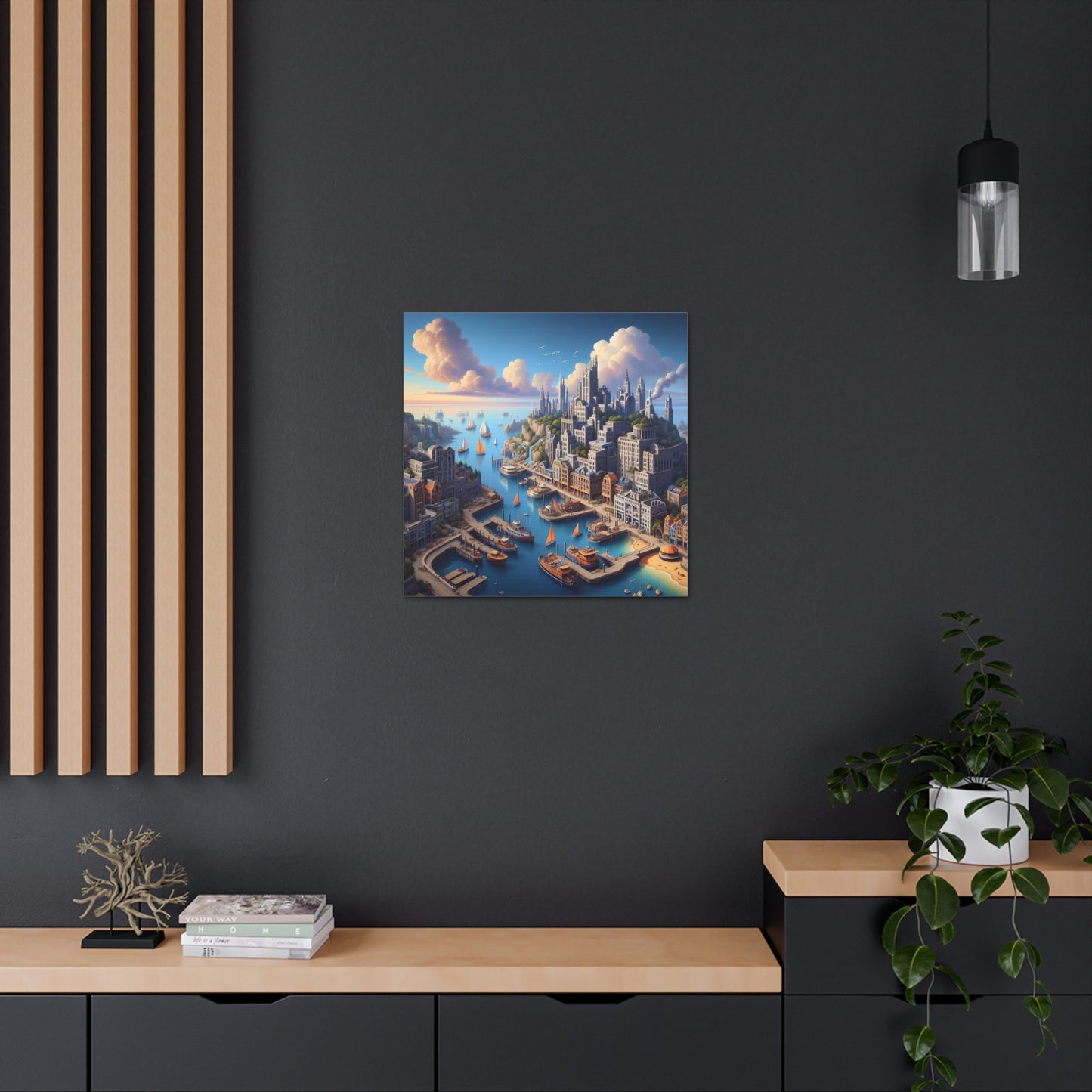 Canvas Gallery Wrap - Harbor 3