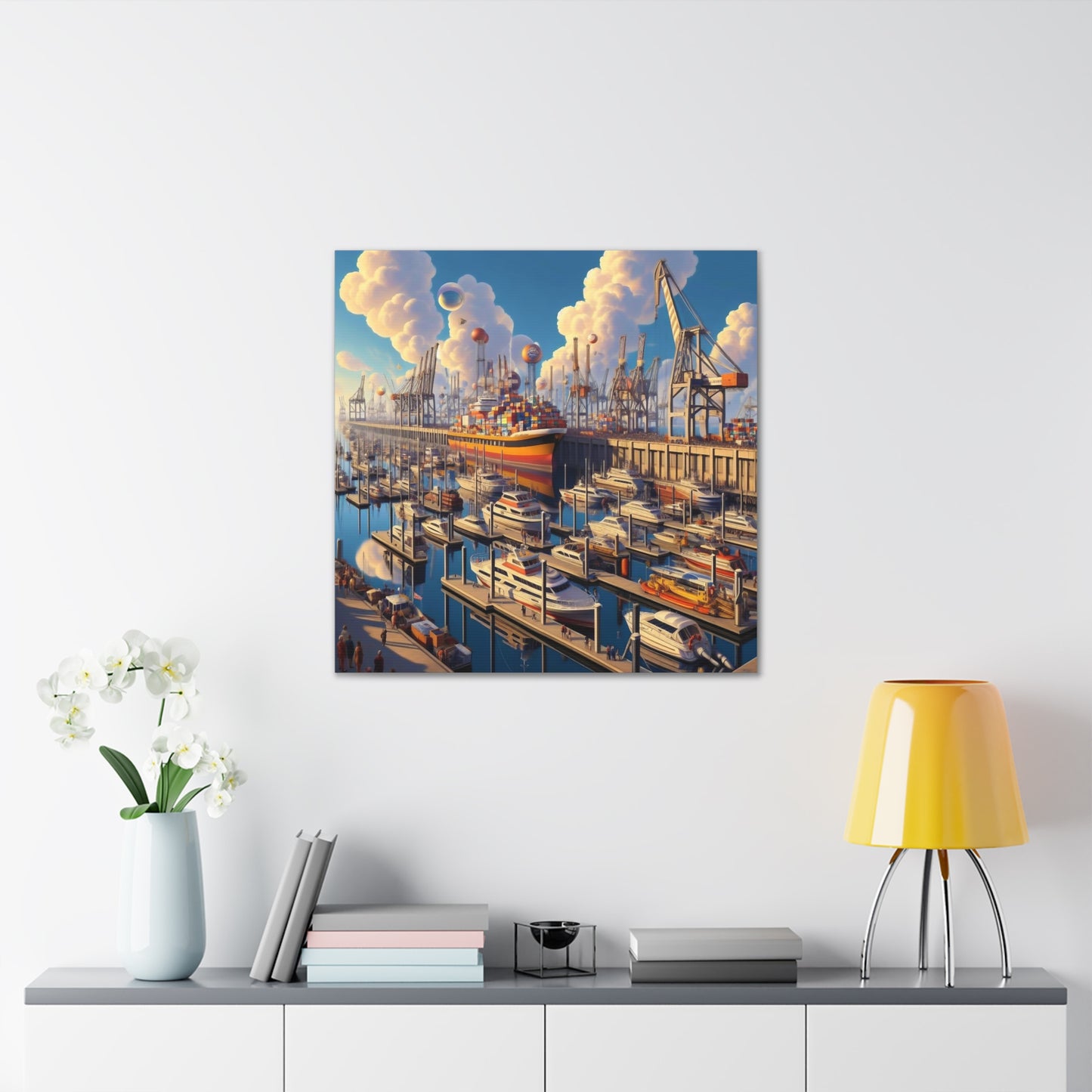 Canvas Gallery Wrap - Harbor 8