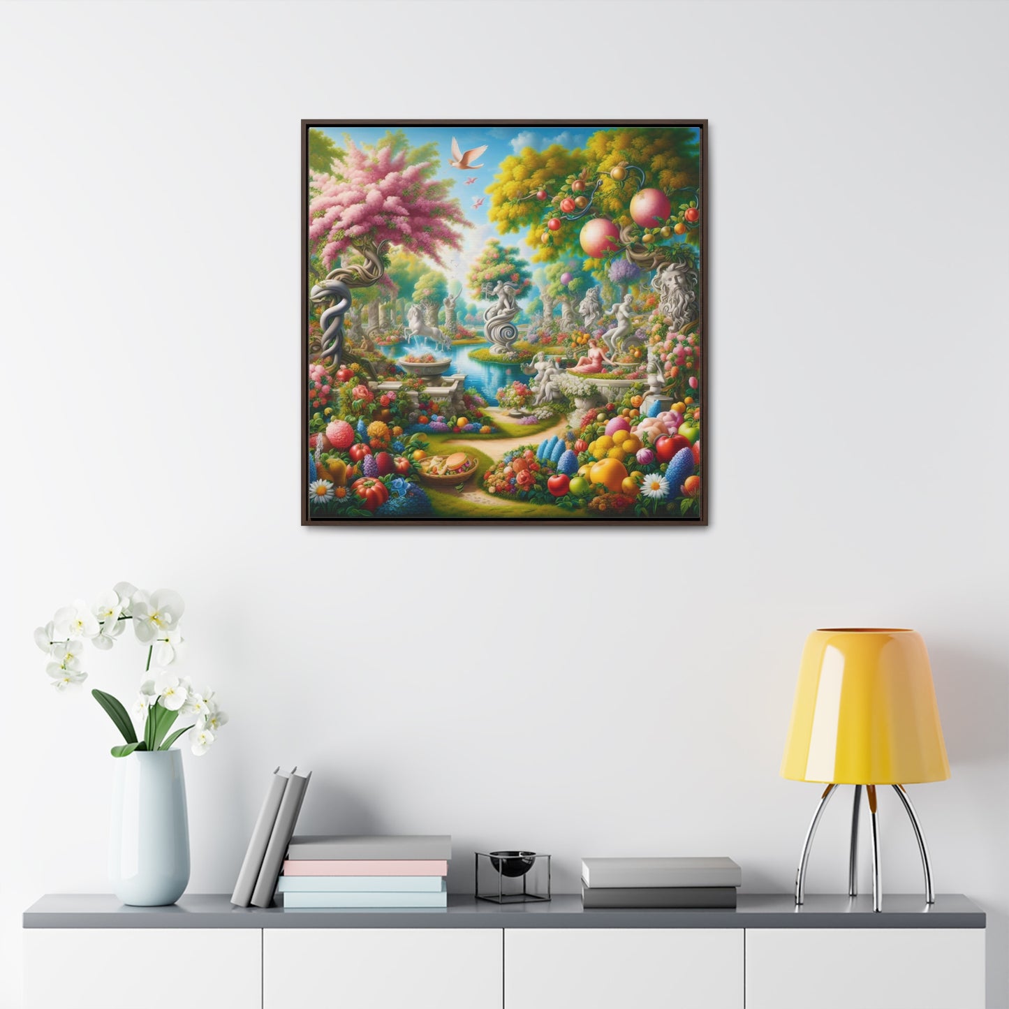 Framed Gallery Canvas Wrap - Spring 47