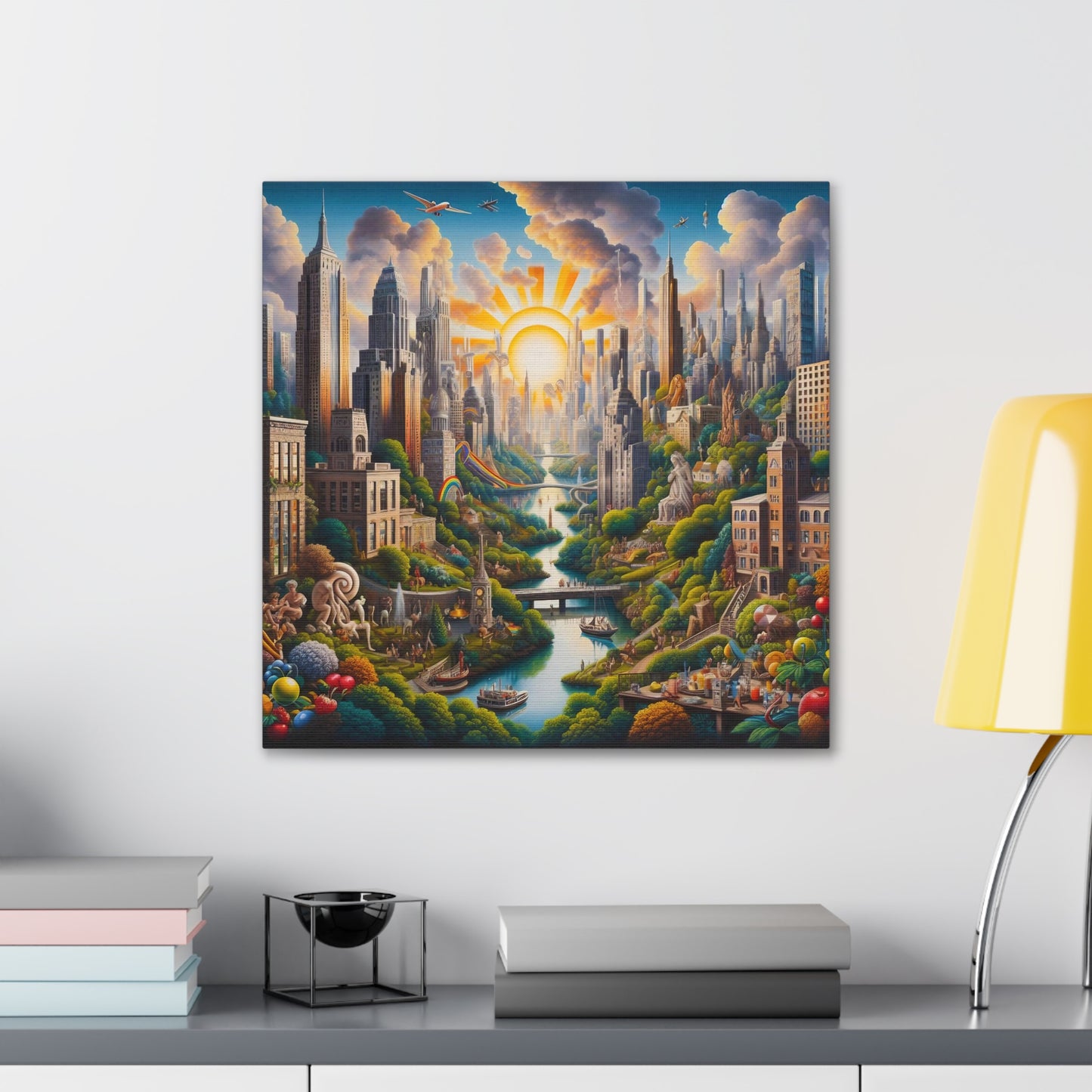 Canvas Gallery Wrap - City 3