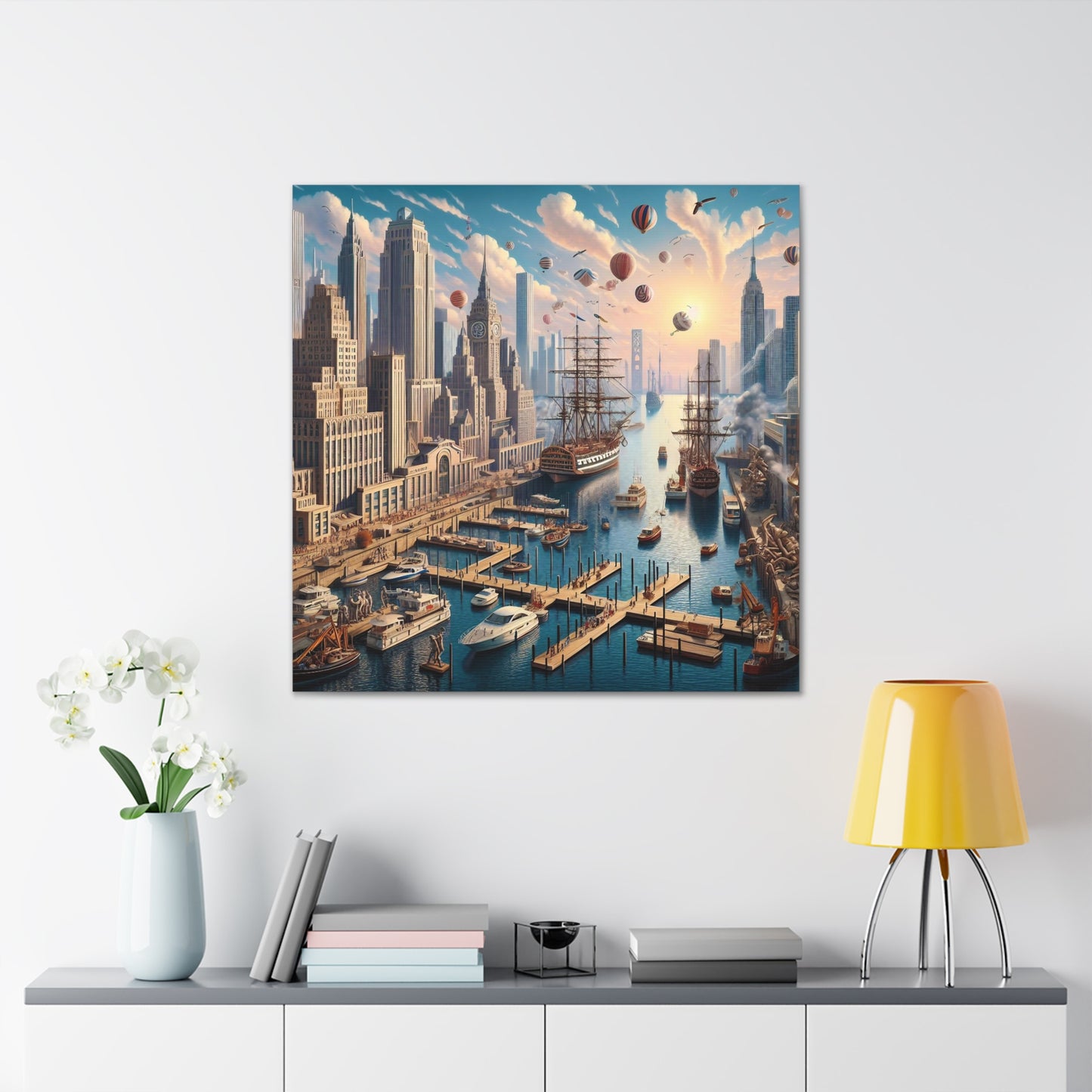 Canvas Gallery Wrap - Harbor 22