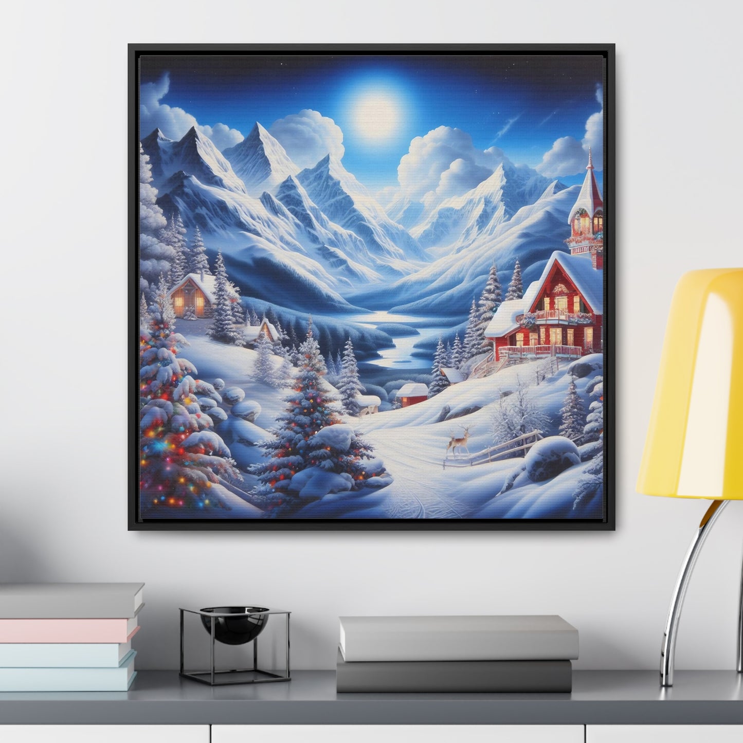 Framed Gallery Canvas Wrap - Winter 106