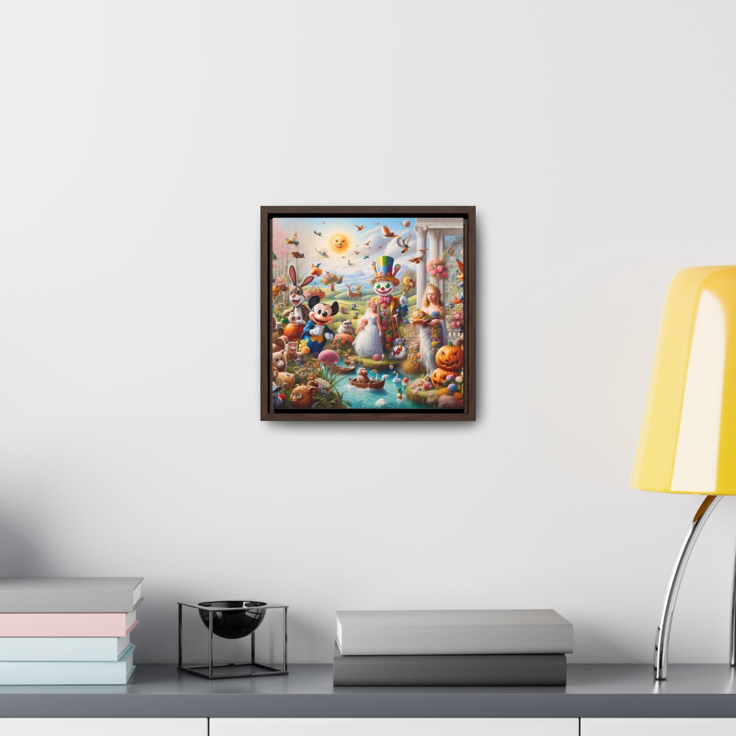 Framed Gallery Canvas Wrap - Spring 7