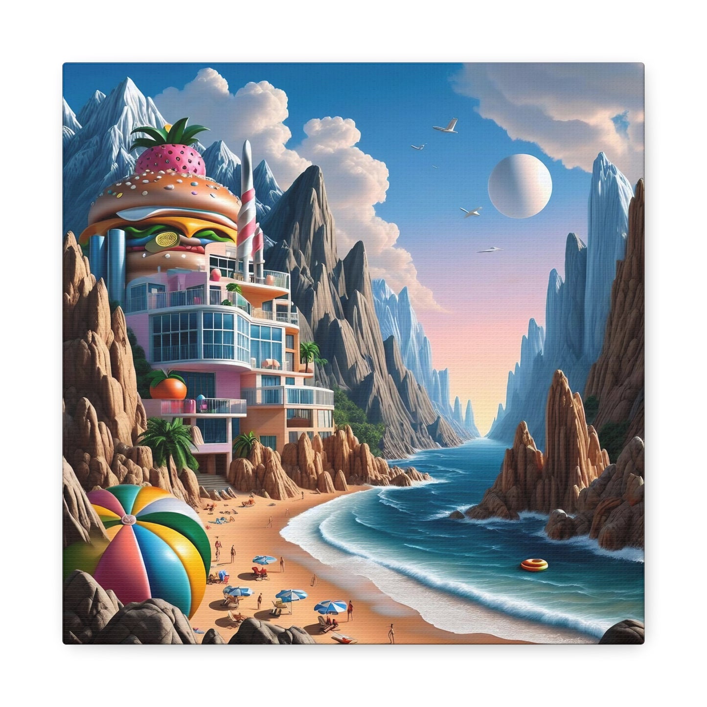 Canvas Gallery Wrap - Beach 14