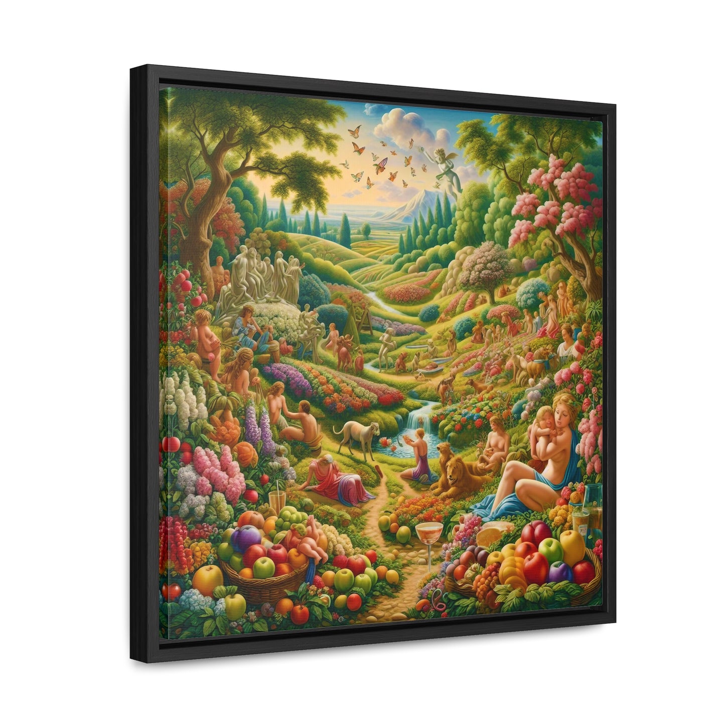 Framed Gallery Canvas Wrap - Spring 5