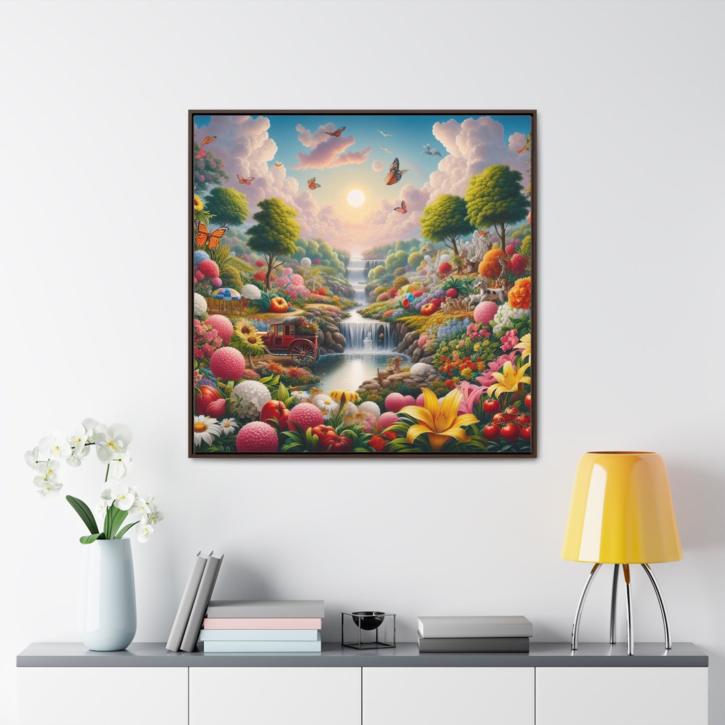 Framed Gallery Canvas Wrap - Spring 33