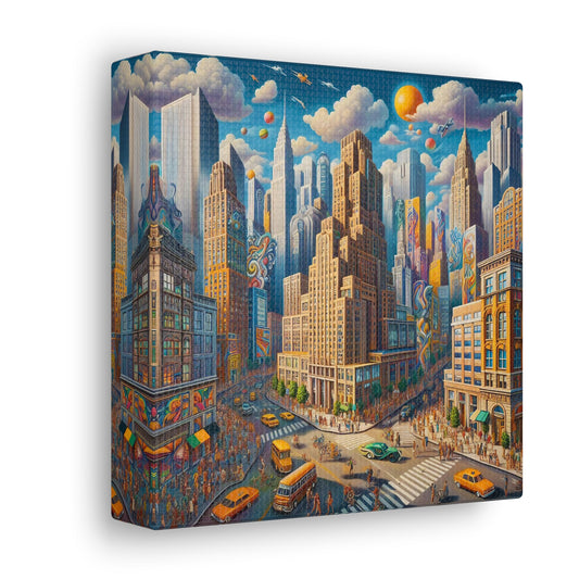 Canvas Gallery Wrap - City 6