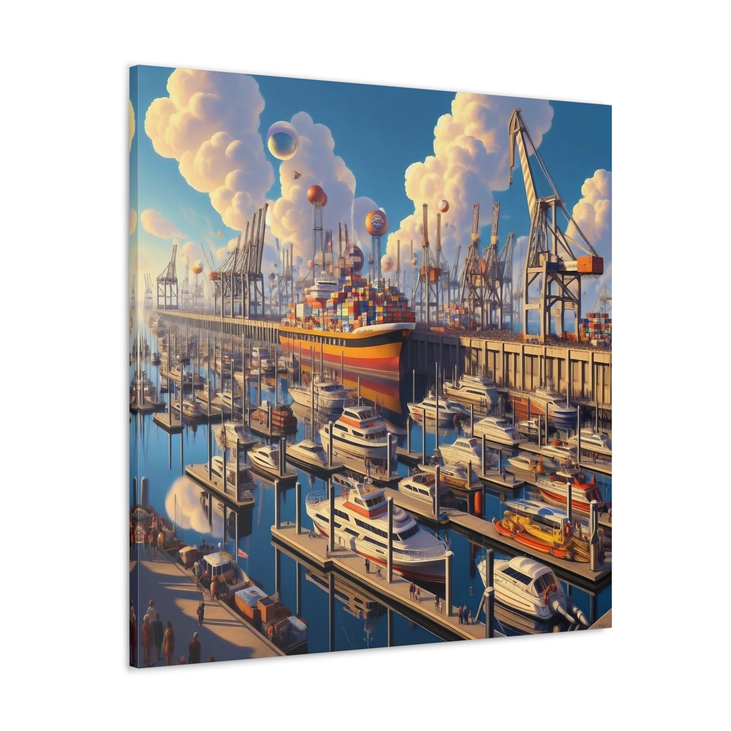 Canvas Gallery Wrap - Harbor 8